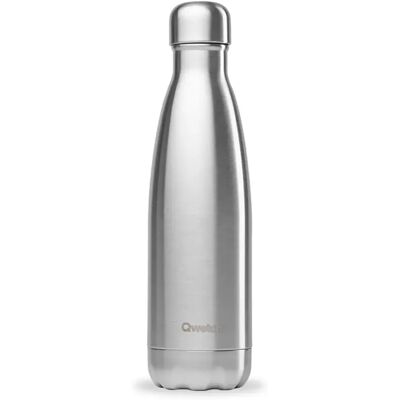 Vaatisolerende inox geborsteld fles Qwetch Originals Argenté 1000 ml Unisex Vaatisolerende inox geborsteld fles Qwetch Originals Argenté 1000 ml Unisex