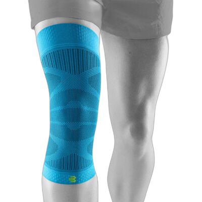 Sport compressieknieband Bauerfeind Blauw L Unisex Sport compressieknieband Bauerfeind Blauw L Unisex
