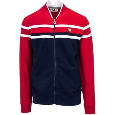 Jas Fila Naso col block Bleu L Unisex Jas Fila Naso col block Bleu L Unisex