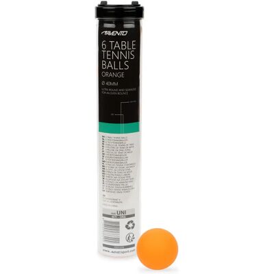 Balletubes Avento ABS (x6) Orange 4 cm Unisex Balletubes Avento ABS (x6) Orange 4 cm Unisex