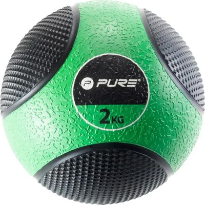 Pure2Improve Deluxe Medicine Ball 2kg - Fitnessapparaat Pure2Improve Deluxe Medicine Ball 2kg - Fitnessapparaat