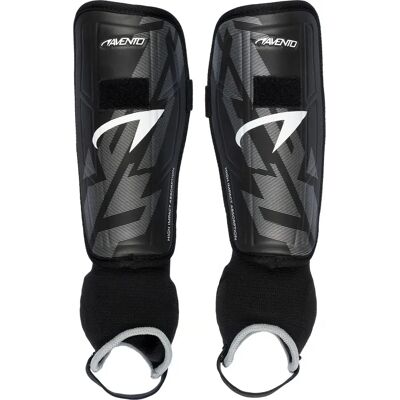 Flexibele scheenbeschermers Avento Noir M Unisex Flexibele scheenbeschermers Avento Noir M Unisex