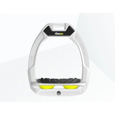Veilige ruiterstijgbeugels Ingelijst Ultra Grip Wit/Grijs/Geel Flex-On Safe-On Blanc TU Unisex Veilige ruiterstijgbeugels Ingelijst Ultra Grip Wit/Grijs/Geel Flex-On Safe-On Blanc TU Unisex