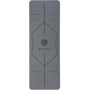 HMS YM10 Grijze Yogamat - Rutschvast, Waterdicht, Milieuvriendelijk HMS YM10 Grijze Yogamat - Rutschvast, Waterdicht, Milieuvriendelijk