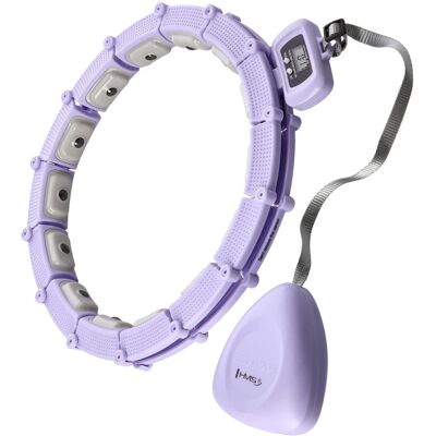 HMS Violet Magnetische Verstelbare Fitness Hula Hoop - Fitness Hula Hoop HMS Violet Magnetische Verstelbare Fitness Hula Hoop - Fitness Hula Hoop