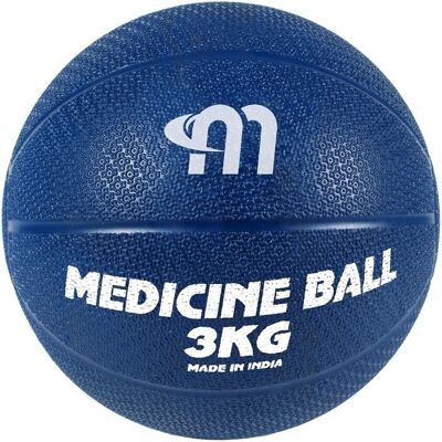 Geneeskunde ball Megaform Blauw 3 kg Unisex Geneeskunde ball Megaform Blauw 3 kg Unisex