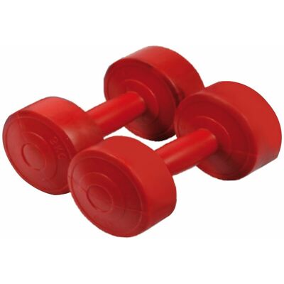 Sporti France Vielkleurige Vinylgewichten - Fitnessapparatuur Sporti France Vielkleurige Vinylgewichten - Fitnessapparatuur