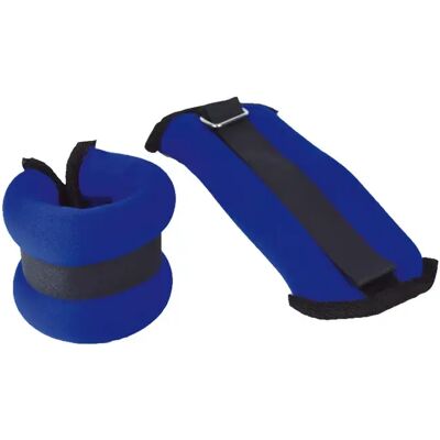 Verzwaarde polsbandjes (paar) Sporti 0.5kg Bleu 0,5 kg Unisex Verzwaarde polsbandjes (paar) Sporti 0.5kg Bleu 0,5 kg Unisex