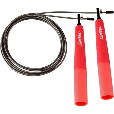 Stalen Speed Rope met Handvat Avento Rose TU Unisex Stalen Speed Rope met Handvat Avento Rose TU Unisex