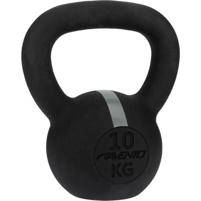 Gietijzeren kettlebell Avento Noir 10 kg Unisex Gietijzeren kettlebell Avento Noir 10 kg Unisex