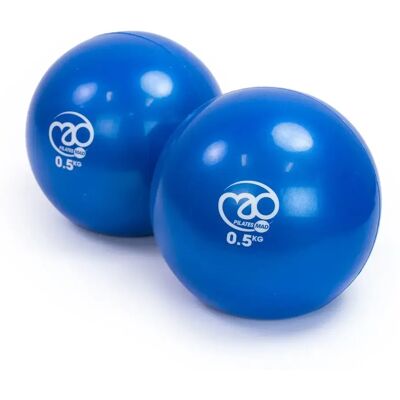 Pilates bal Fitness-Mad 0.5 (x2) Bleu TU Unisex Pilates bal Fitness-Mad 0.5 (x2) Bleu TU Unisex