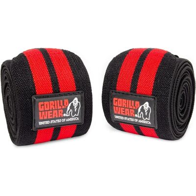 Knieband Gorilla Wear (x2) Noir 250 cm Unisex Knieband Gorilla Wear (x2) Noir 250 cm Unisex