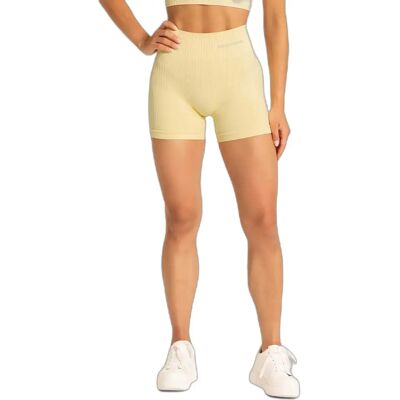 Damesshort Gym Glamour Deep Push Up 2.0 Jaune L Female Damesshort Gym Glamour Deep Push Up 2.0 Jaune L Female