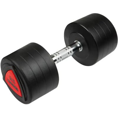 Dumbbell Hammer Compact PU 25,0 kg Noir 28 cm Unisex Dumbbell Hammer Compact PU 25,0 kg Noir 28 cm Unisex