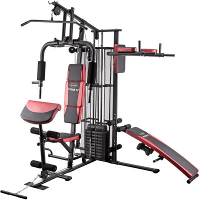 Krachttrainingsapparatuur HMS Tytan 12 Rouge 223x160x210 cm Unisex Krachttrainingsapparatuur HMS Tytan 12 Rouge 223x160x210 cm Unisex