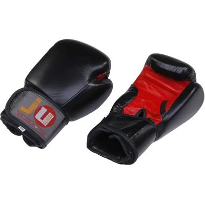 JU-SPORTS Classic Bokshandschoenen - 10 oz, zwart, rood JU-SPORTS Classic Bokshandschoenen - 10 oz, zwart, rood