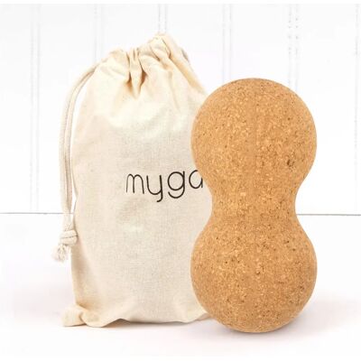 Kurkensmassagebal Myga Peanut Beige 6x14 cm Unisex Kurkensmassagebal Myga Peanut Beige 6x14 cm Unisex