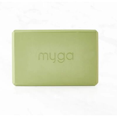 Schuim Yoga Blok Myga Vert 23x14,5x7,7 cm Unisex Schuim Yoga Blok Myga Vert 23x14,5x7,7 cm Unisex