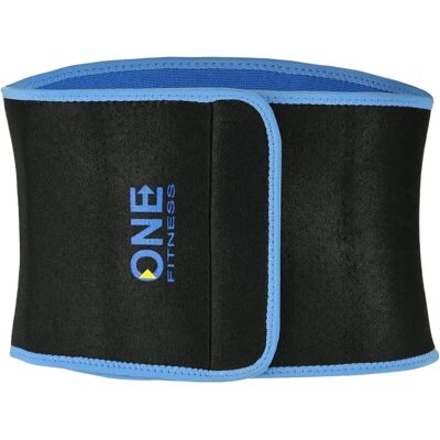 Buikriem One Fitness BR160 Noir 100x19 cm Unisex Buikriem One Fitness BR160 Noir 100x19 cm Unisex