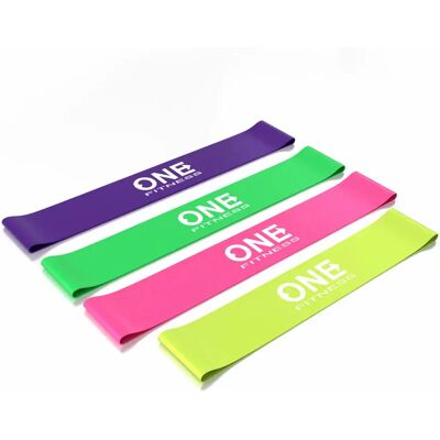 Weerstandsband One Fitness PBF (x2) Multicolore TU Unisex Weerstandsband One Fitness PBF (x2) Multicolore TU Unisex