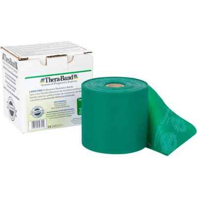 Therapeutische elastische banden zonder latex Thera-Band Vert 10 cm/22,86 m Unisex Therapeutische elastische banden zonder latex Thera-Band Vert 10 cm/22,86 m Unisex