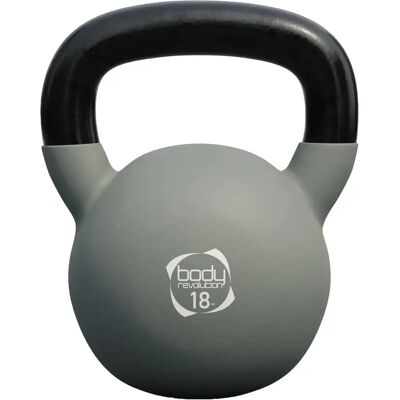 Kettlebells in neopreen Body Revolution Gris 18 kg Unisex Kettlebells in neopreen Body Revolution Gris 18 kg Unisex