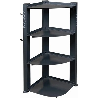 Opslagrek Body Solid Corner Zwart 81,3x91,4x179,3 cm Unisex Opslagrek Body Solid Corner Zwart 81,3x91,4x179,3 cm Unisex