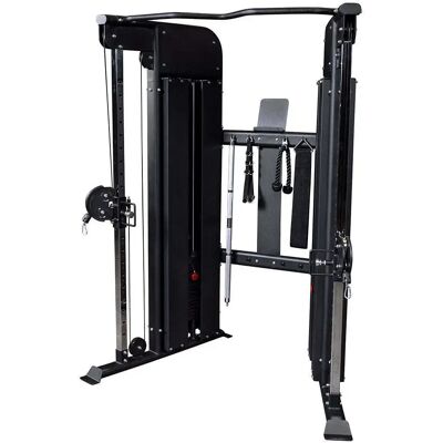 Functionele trainingsmachine met beschermkappen Body Solid Zwart 114,5x162,5x210,8 cm Unisex Functionele trainingsmachine met beschermkappen Body Solid Zwart 114,5x162,5x210,8 cm Unisex