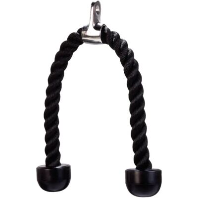 Triceps touw Body Solid Zwart 28 mm Unisex Triceps touw Body Solid Zwart 28 mm Unisex