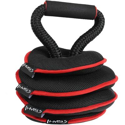 Verstelbaar dumbbellset HMS KRM20 Zwart TU Unisex Verstelbaar dumbbellset HMS KRM20 Zwart TU Unisex