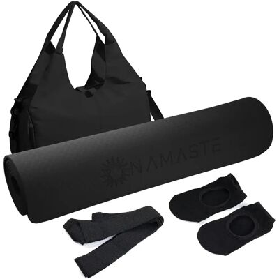 Ontdek fitness- en yoga set Onamaste Noir TU Unisex Ontdek fitness- en yoga set Onamaste Noir TU Unisex