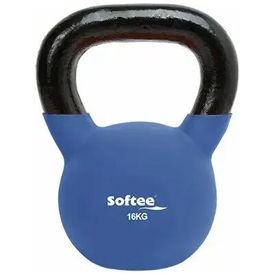 Merk 16kg Neopreen Kettlebell - Kracht en fitnessapparaat Merk 16kg Neopreen Kettlebell - Kracht en fitnessapparaat