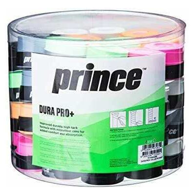 Prince Dura Pro+ Overgrip Tennis/Padel - 60 Stuks Prince Dura Pro+ Overgrip Tennis/Padel - 60 Stuks