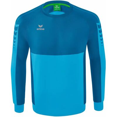 Sweatshirt Erima Six Wings Bleu S Male Sweatshirt Erima Six Wings Bleu S Male