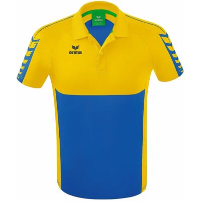 Polo Erima Six Wings Bleu S Male Polo Erima Six Wings Bleu S Male