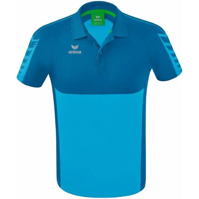 Polo Erima Six Wings Bleu S Male Polo Erima Six Wings Bleu S Male