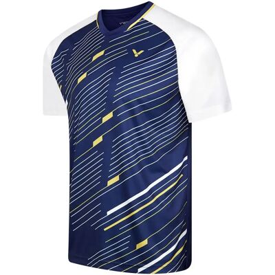 T-shirt Victor T-43100 B Bleu 2XL Male T-shirt Victor T-43100 B Bleu 2XL Male