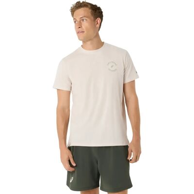 T-shirt Asics Game Seasonal Graphic Beige S Male T-shirt Asics Game Seasonal Graphic Beige S Male