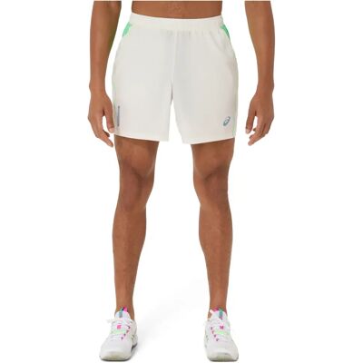 Korte Asics Court 7in Blanc L Male Korte Asics Court 7in Blanc L Male