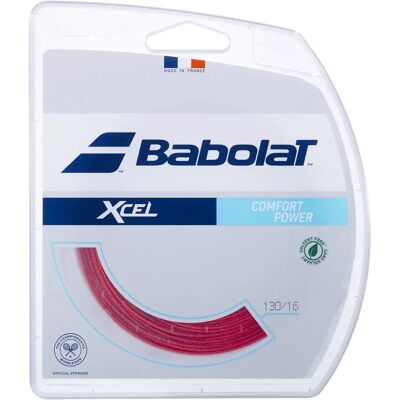 Tennissnaren Babolat Xcel 12M Rouge 1,25 mm Unisex Tennissnaren Babolat Xcel 12M Rouge 1,25 mm Unisex