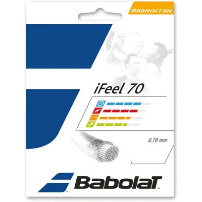 Badmintonsnaren Babolat I Feel 70 Noir 10,2 m Unisex Badmintonsnaren Babolat I Feel 70 Noir 10,2 m Unisex