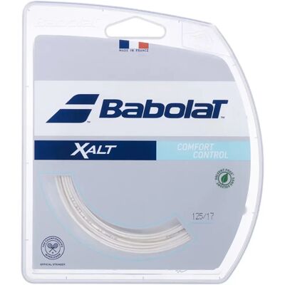 Tennissnaren Babolat Xalt 12 M Blanc 1,25 mm Unisex Tennissnaren Babolat Xalt 12 M Blanc 1,25 mm Unisex