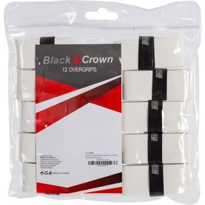 Padel overgrip Black Crown (x12) Blanc TU Unisex Padel overgrip Black Crown (x12) Blanc TU Unisex