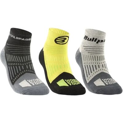 Paar sokken Bullpadel Bpwpt2301 (x3) Multicolore L Male Paar sokken Bullpadel Bpwpt2301 (x3) Multicolore L Male