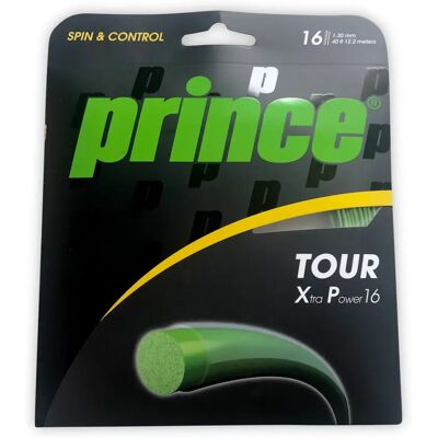Prince Tour Xp 12,2 m Tennis Snaar - Groen Controle & Spin Prince Tour Xp 12,2 m Tennis Snaar - Groen Controle & Spin
