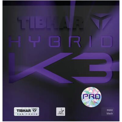 Tafeltennisrackethoes Tibhar Hybrid K3 Pro Noir 2 mm Unisex Tafeltennisrackethoes Tibhar Hybrid K3 Pro Noir 2 mm Unisex