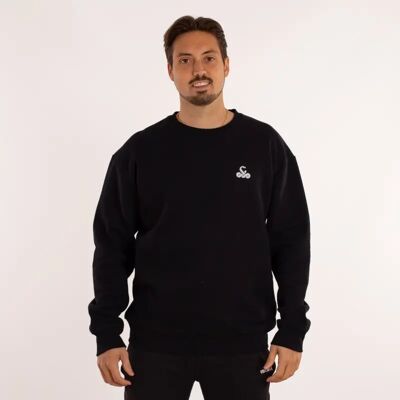 Sweatshirt Vibora Cascabel Noir S Male Sweatshirt Vibora Cascabel Noir S Male