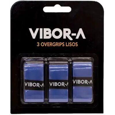 Set van 3 gladde overgrips Vibora Pro Bleu TU Unisex Set van 3 gladde overgrips Vibora Pro Bleu TU Unisex