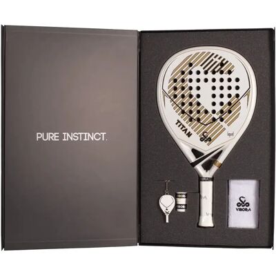 Paddle racket Vibora Titán Limited Edition Blanc TU Unisex Paddle racket Vibora Titán Limited Edition Blanc TU Unisex