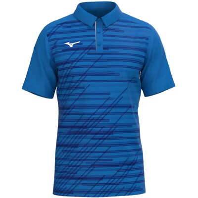 Polo Mizuno Team Chiba Blauw M Male Polo Mizuno Team Chiba Blauw M Male